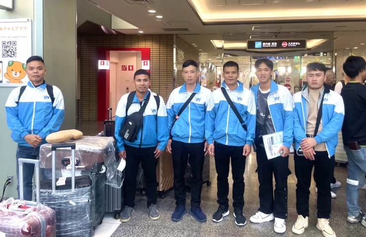 松山空港で迎えた外国人材