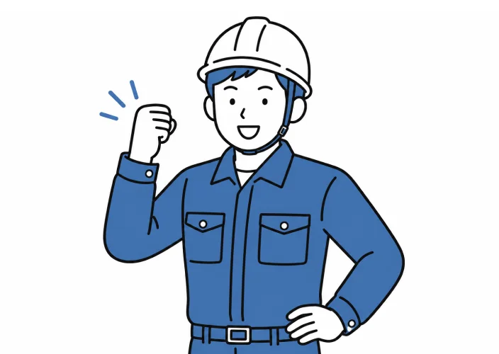 特定技能制度で即戦力人材を受け入れる流れを表すイラスト
